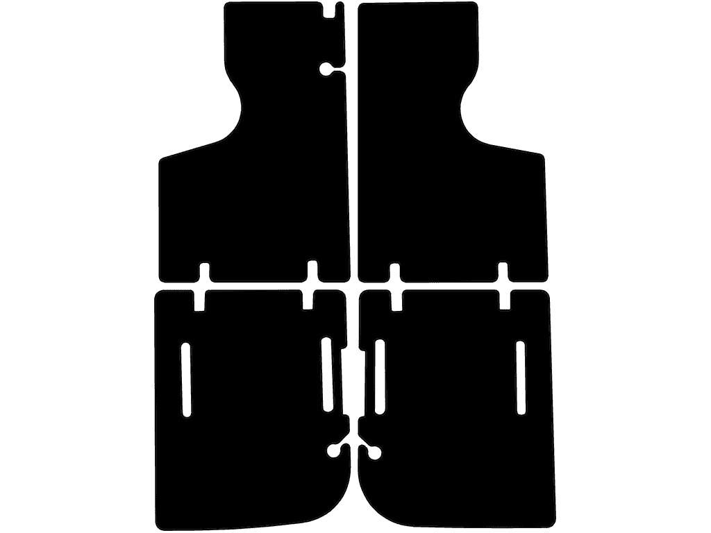 Bilmåtter til DAF 33 1967 - 1974