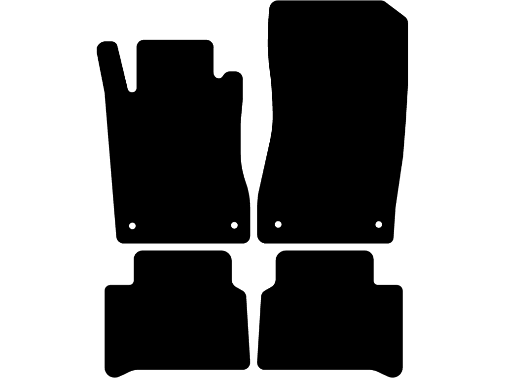 Bilmåtter til Mercedes CLS C219 2004 - 2010