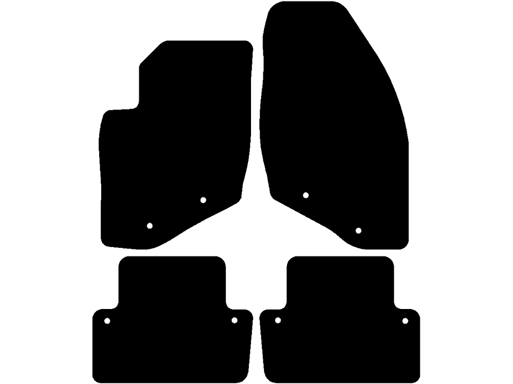 Bilmåtter til Volvo S70/V70/XC70 2000 - 2007