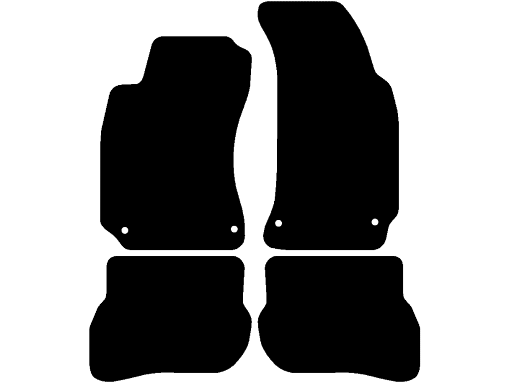 Sedan / Kombi | Uden fastgøringssystem på bagmåtterne | Fastgørelsessystem: Clips (med øje)