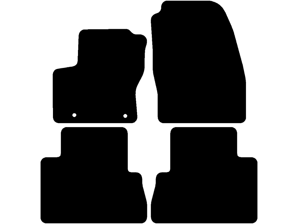 Afstand mellem fastgøringspunkter (førerside) 26,6 cm