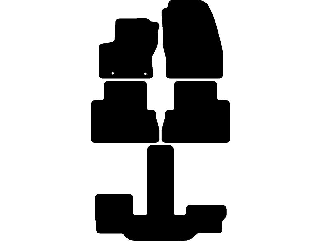 Grand C-Max | Afstand mellem fastgøringspunkter (førerside) 26,6 cm