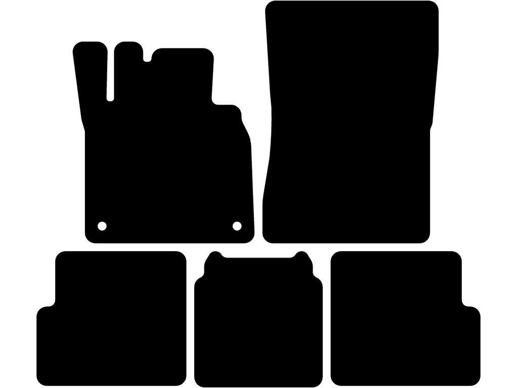 Variation 1 | Måtte bagtil uden kopholder