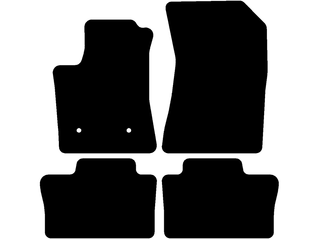 1.2 Mild Hybrid / E-Tech Full Hybrid | Velegnet til model med hældende gulv (fører & passager)