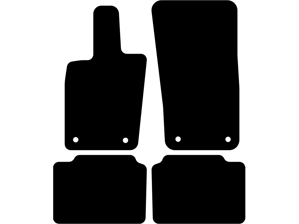 Bilmåtter til Porsche Panamera 972 2024 - 2025