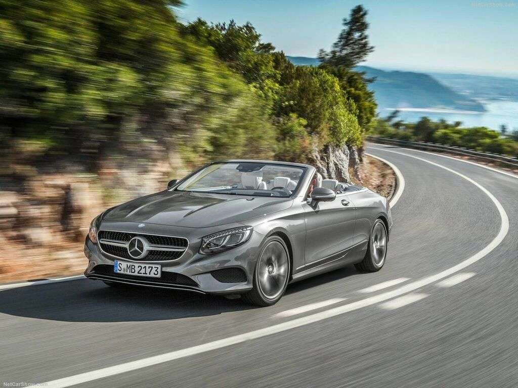 Bagagerumsmåtte til Mercedes S-Klasse A217/C217 2014 - 2020