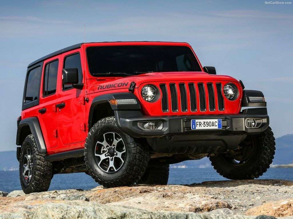 Bagagerumsmåtte til Jeep Wrangler JL 2018 - 2025
