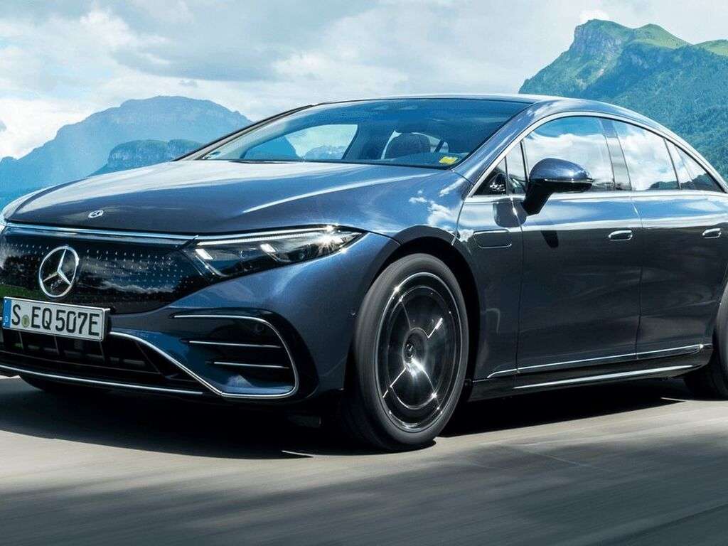 Bagagerumsmåtte til Mercedes EQS V297 2021 - 2025