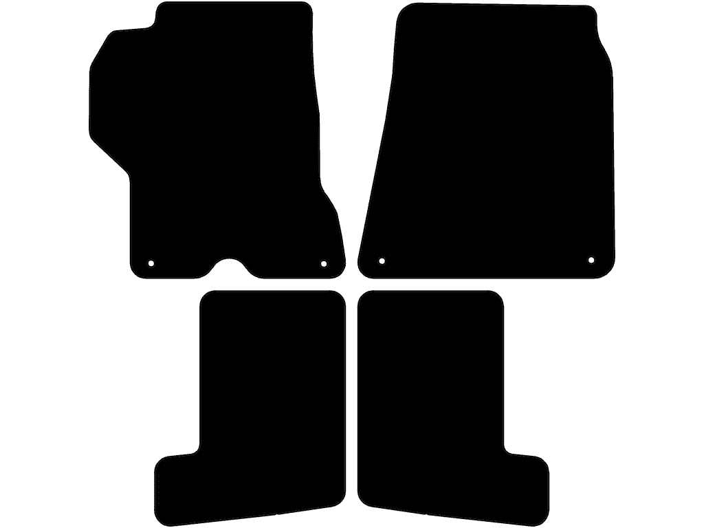 Knap til brændstof / bagagerum på gulvet | Fastgørelsessystem: Clips (lukket)