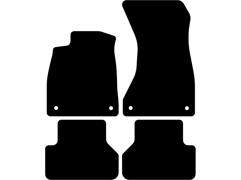 Avant / Limousine / Allroad Quattro | Uden fastgøringssystem på bagmåtterne