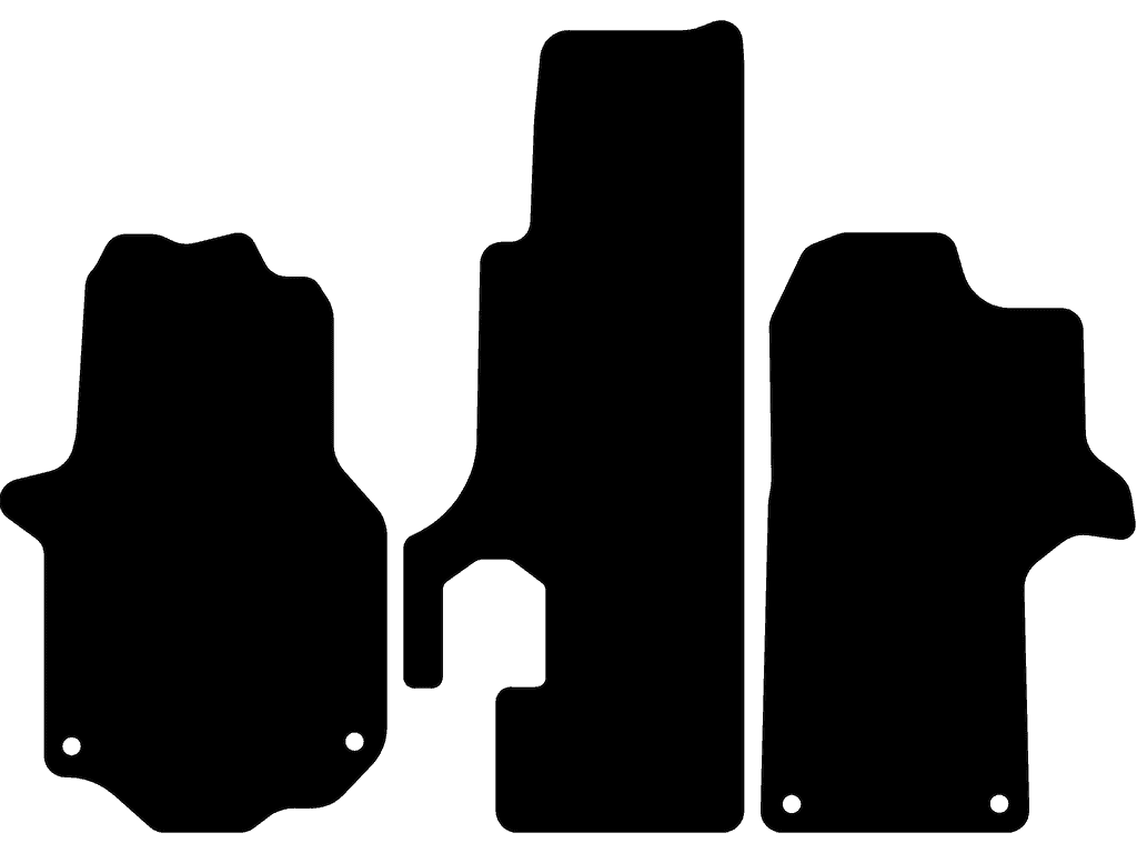 Et passagersæde | Med varme i gulvet | Traditionel håndbremse