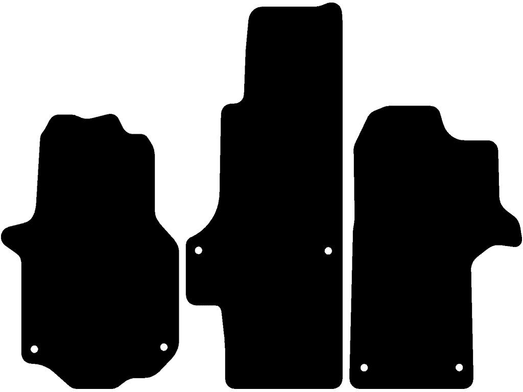 Et passagersæde | Uden varme i gulvet | Traditionel håndbremse