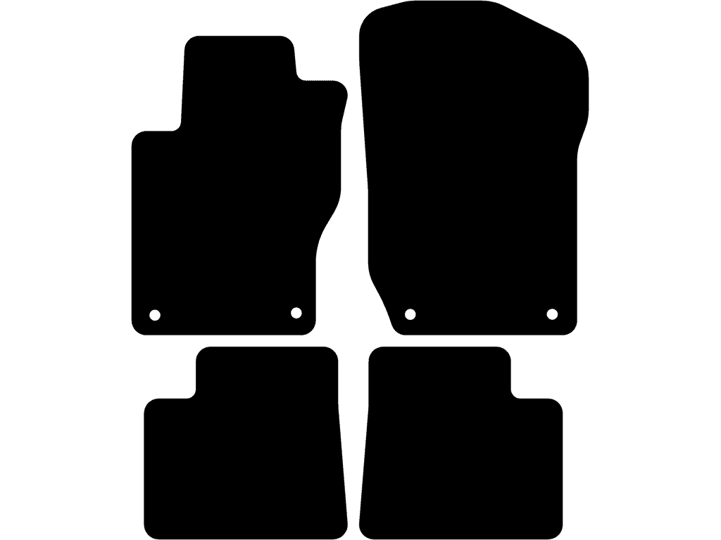 Bilmåtter til Mercedes M-Klasse W164 2005 - 2011