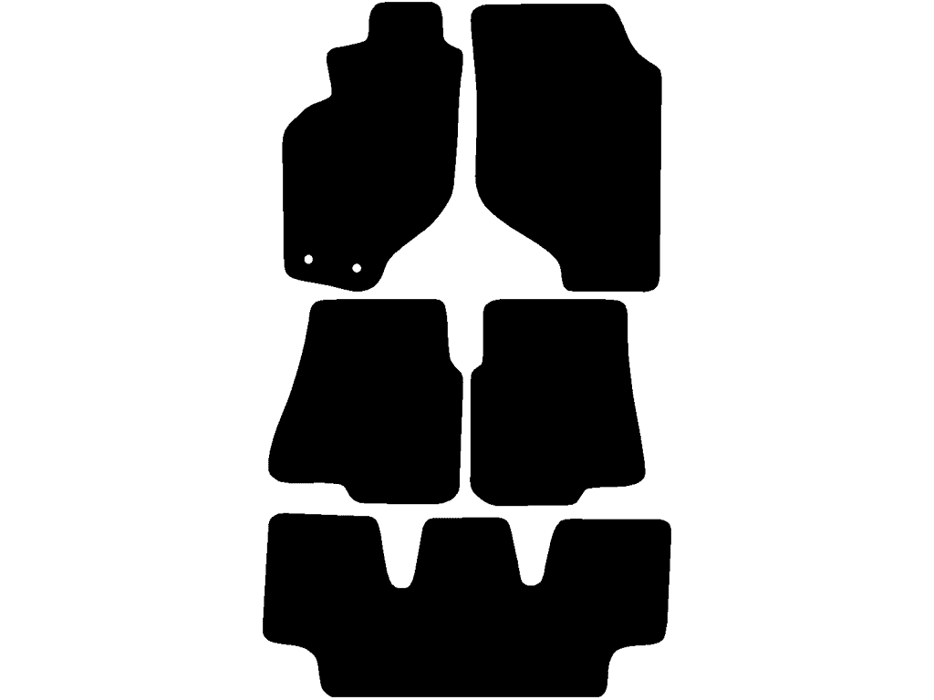 Bilmåtter til Mitsubishi Space Wagon 1991 - 1998