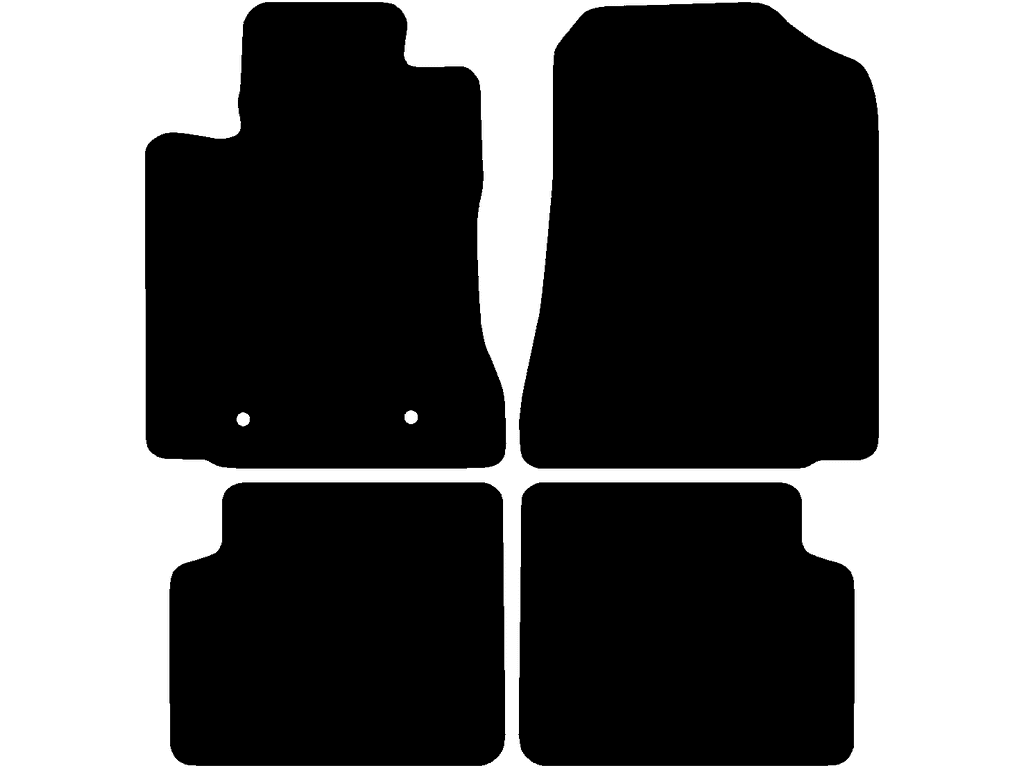 Bilmåtter til Toyota Corolla 2004 - 2007