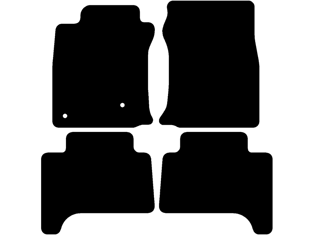 Bilmåtter til Toyota Landcruiser J12 2002 - 2009