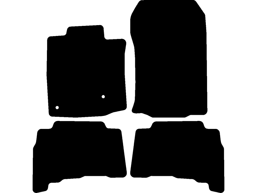 Afstand mellem fastgøringspunkter (førerside) 27,7 cm