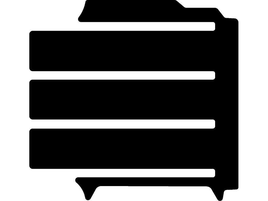 Bag | 4 Sædeskinner | En skydedør