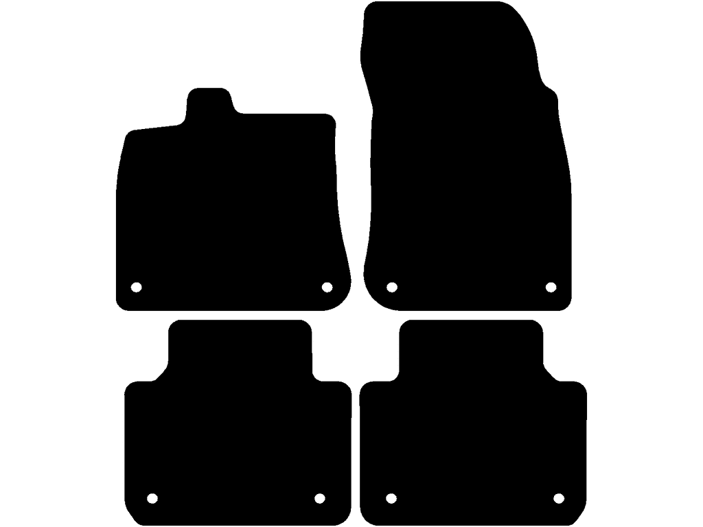 Bilmåtter til Volkswagen Touareg 2023 - 2026