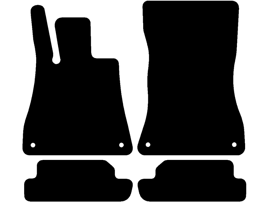 Bilmåtter til Mercedes AMG GT C192 2024 - 2026