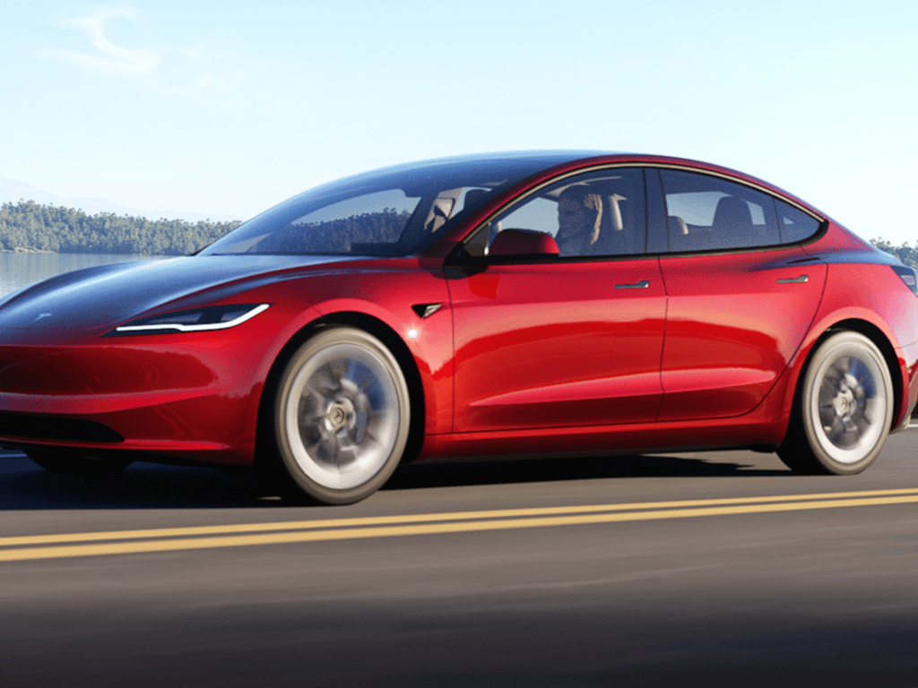 Bilmåtter til Tesla Model 3 2023 - 2025