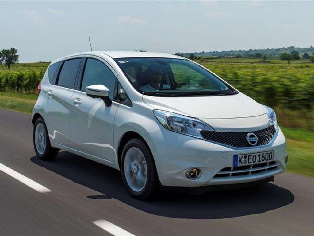Bagagerumsmåtte til Nissan Note 2013 - 2020