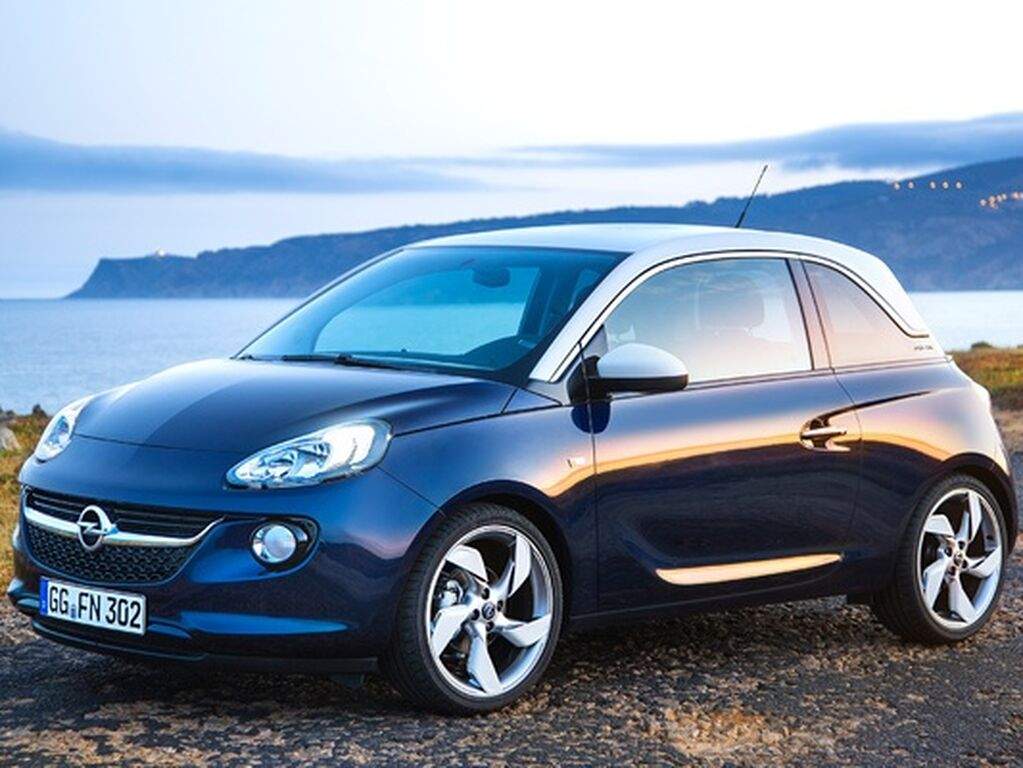Bagagerumsmåtte til Opel Adam 2013 - 2019
