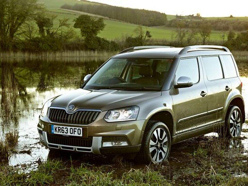 Bagagerumsmåtte til Skoda Yeti 2013 - 2017