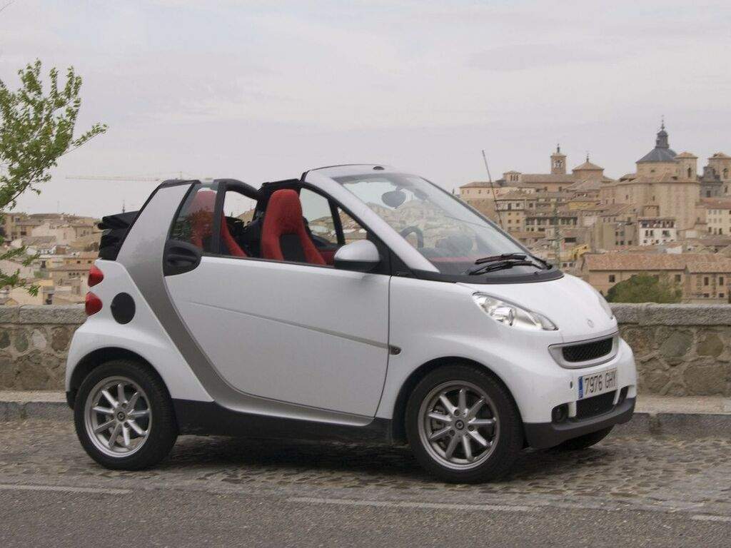 Bagagerumsmåtte til Smart Fortwo W451 2007 - 2014