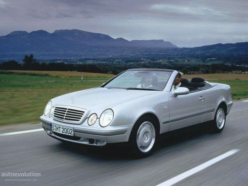 Bagagerumsmåtte til Mercedes CLK A208/C208 1998 - 2003