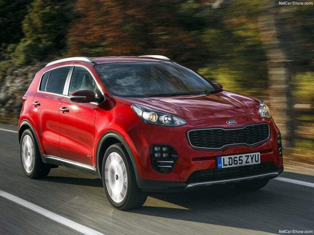 Bagagerumsmåtte til Kia Sportage 2016 - 2021