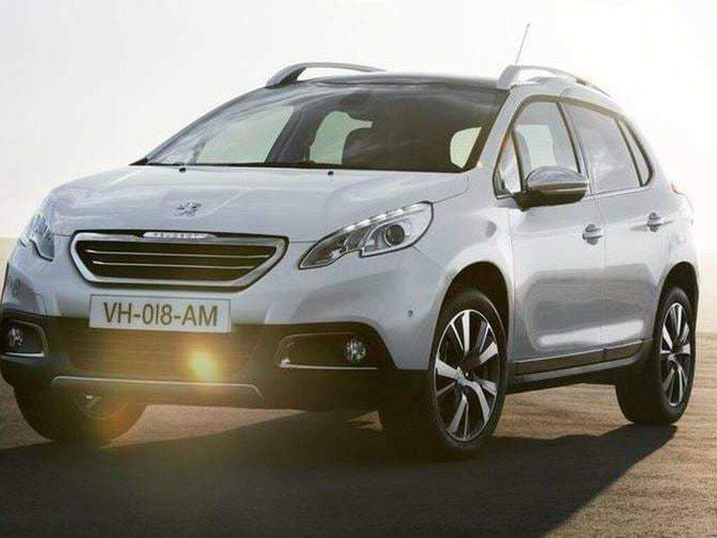 Bagagerumsmåtte til Peugeot 2008 2013 - 2016