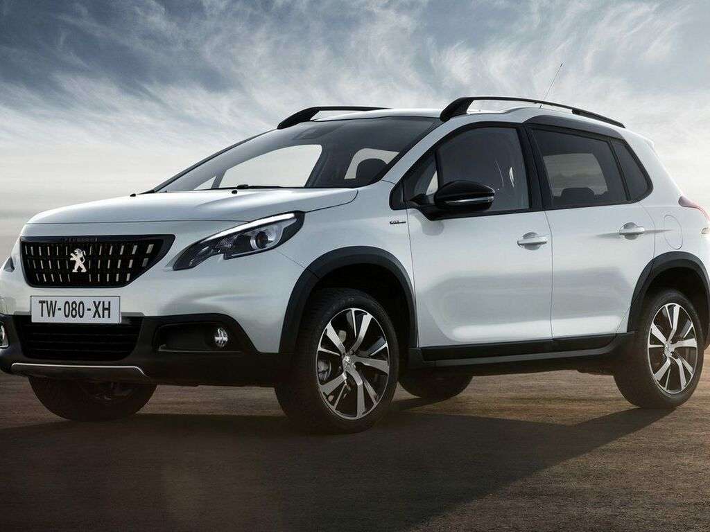 Bagagerumsmåtte til Peugeot 2008 2016 - 2020