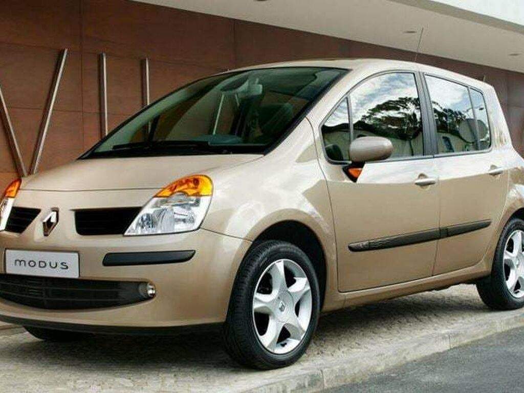 Bagagerumsmåtte til Renault Modus/Grand Modus 2004 - 2012