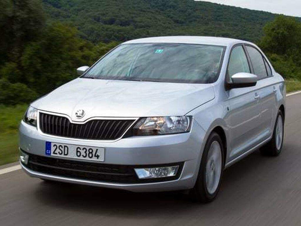 Bagagerumsmåtte til Skoda Rapid 2012 - 2019
