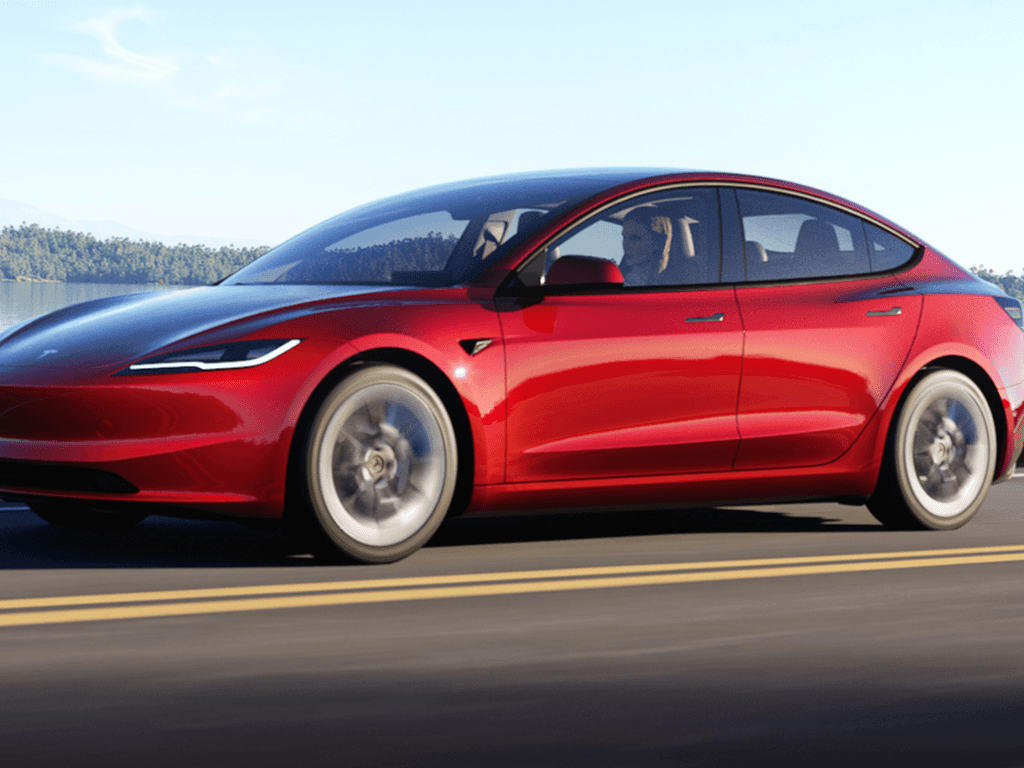 Bagagerumsmåtte til Tesla Model 3 2023 - 2025