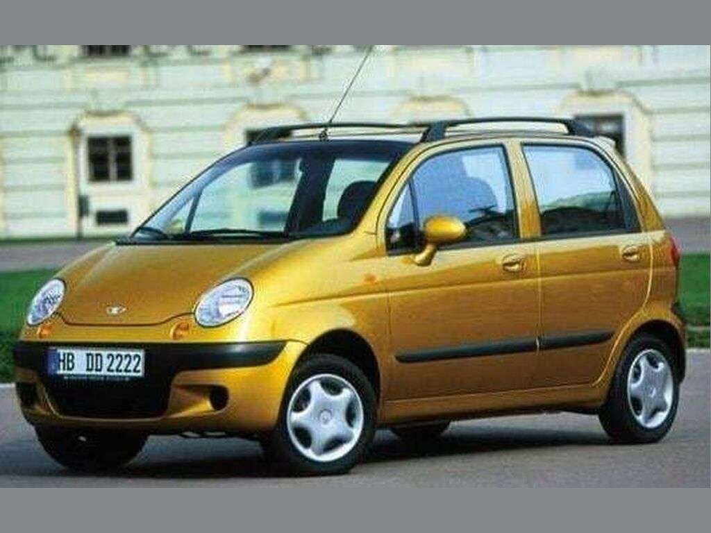 Bilmåtter til Chevrolet Matiz 1998 - 2004