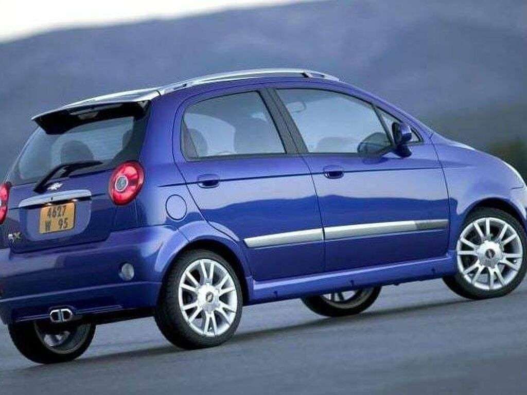 Bilmåtter til Chevrolet Matiz 2005 - 2008
