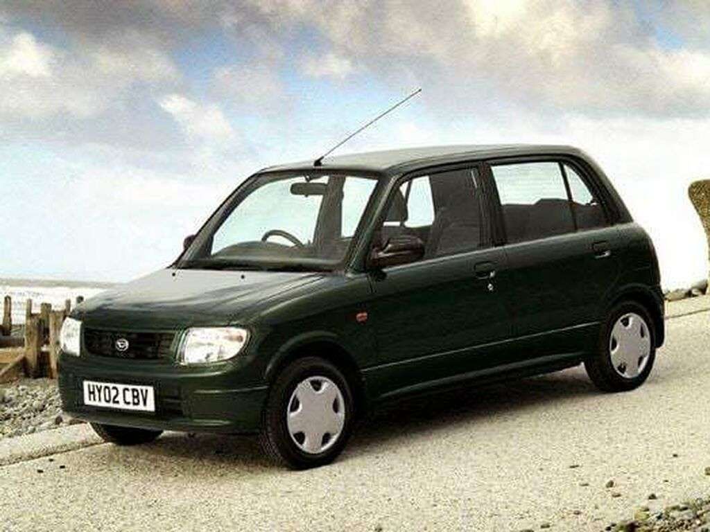 Bilmåtter til Daihatsu Cuore L701 1998 - 2002