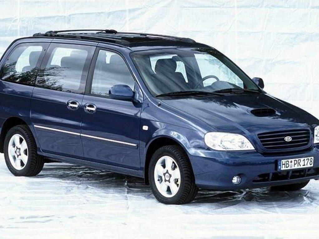 Bilmåtter til Kia Carnival 2002 - 2005