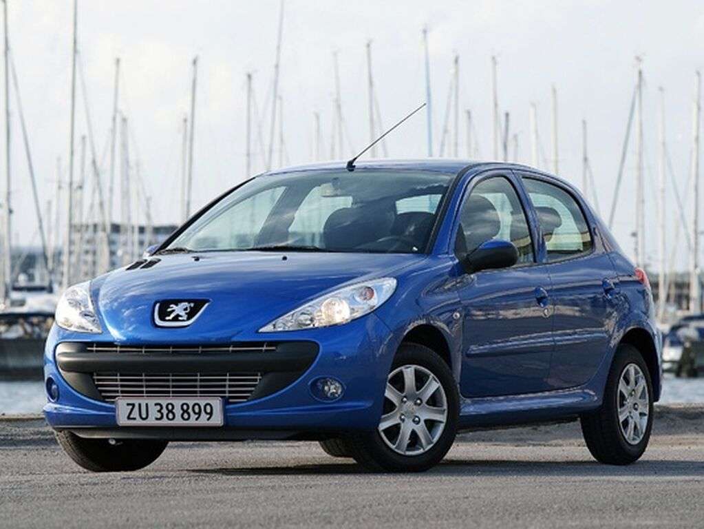 Bilmåtter til Peugeot 206 2009 - 2013