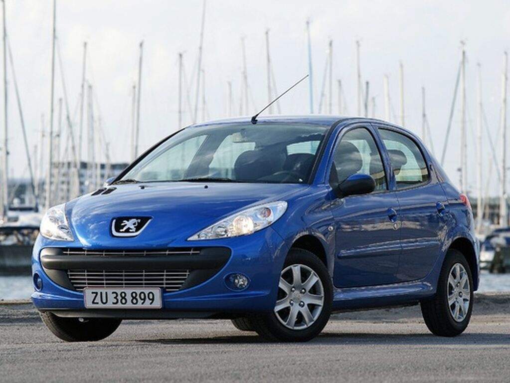 Bilmåtter til Peugeot 206 2009 - 2013