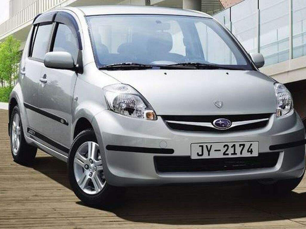 Bilmåtter til Subaru Justy 2007 - 2011