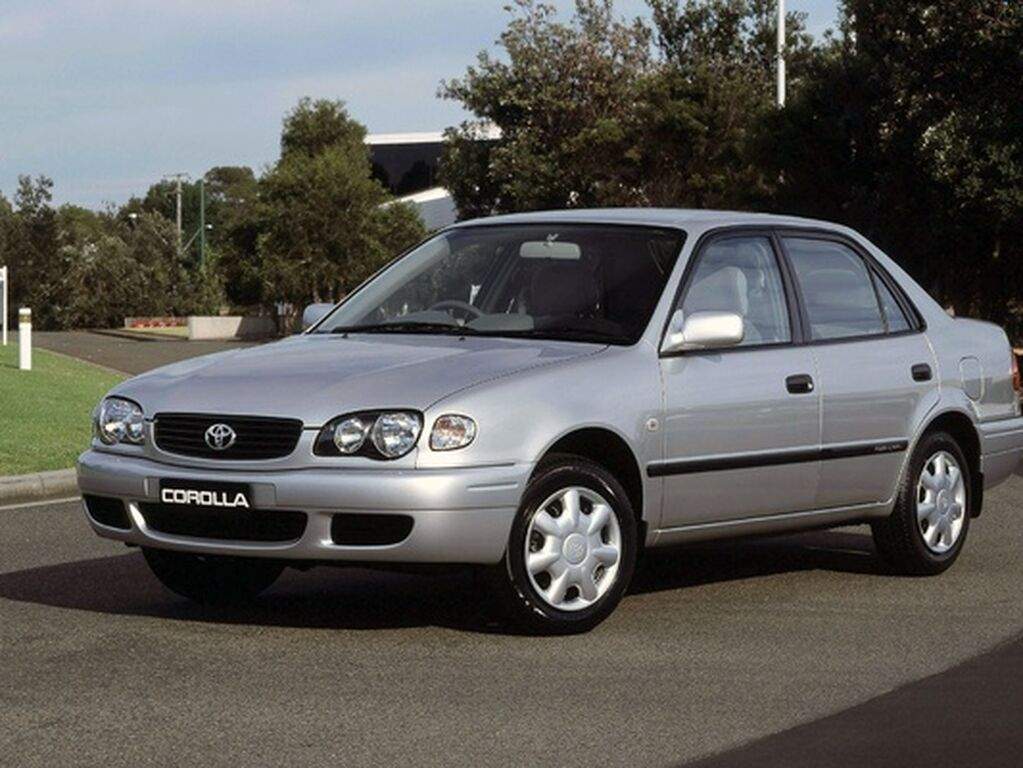 Bilmåtter til Toyota Corolla 1997 - 2002