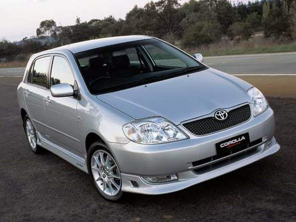 Bilmåtter til Toyota Corolla 2002 - 2004