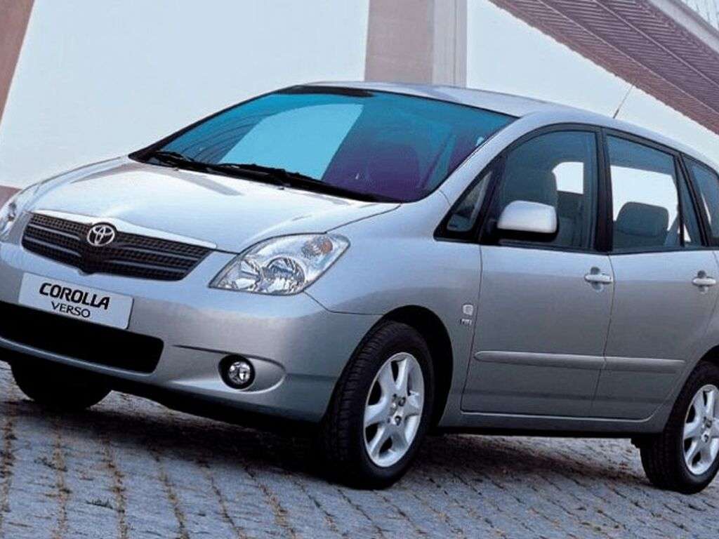 Bilmåtter til Toyota Corolla Verso 2002 - 2004