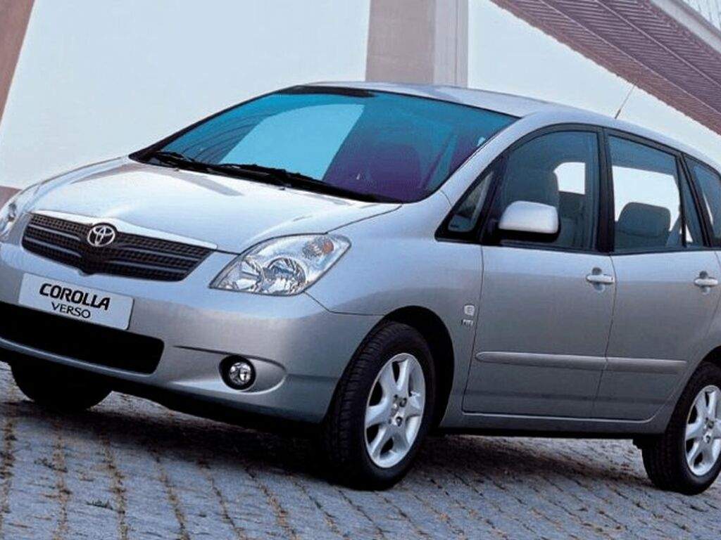 Bilmåtter til Toyota Corolla Verso 2002 - 2004