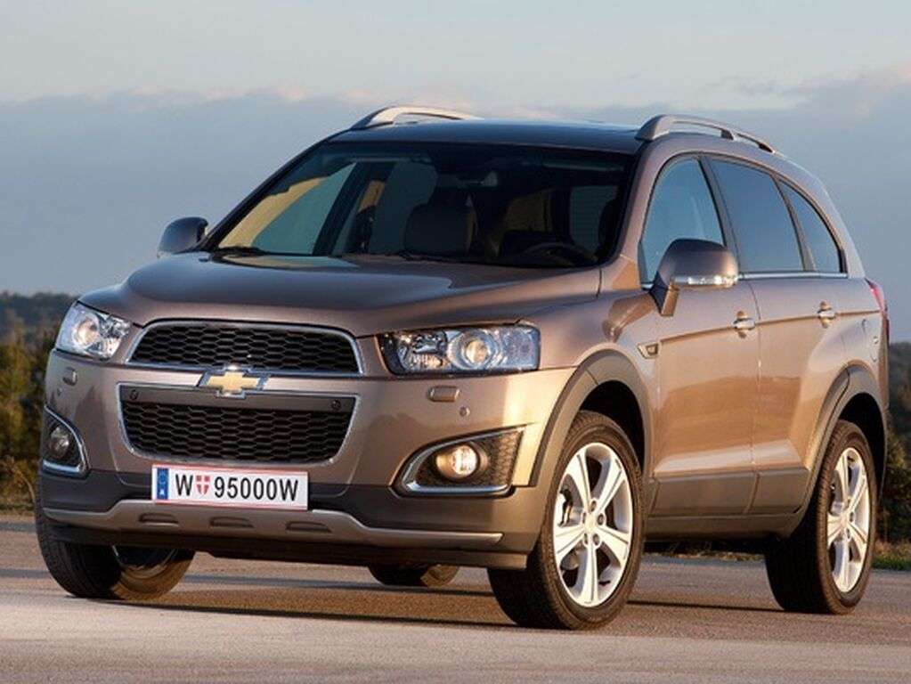 Bilmåtter til Chevrolet Captiva 2013 - 2015