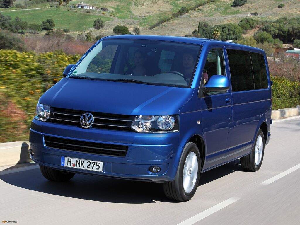 Bilmåtter til Volkswagen Transporter T5 Caravelle 2003 - 2015