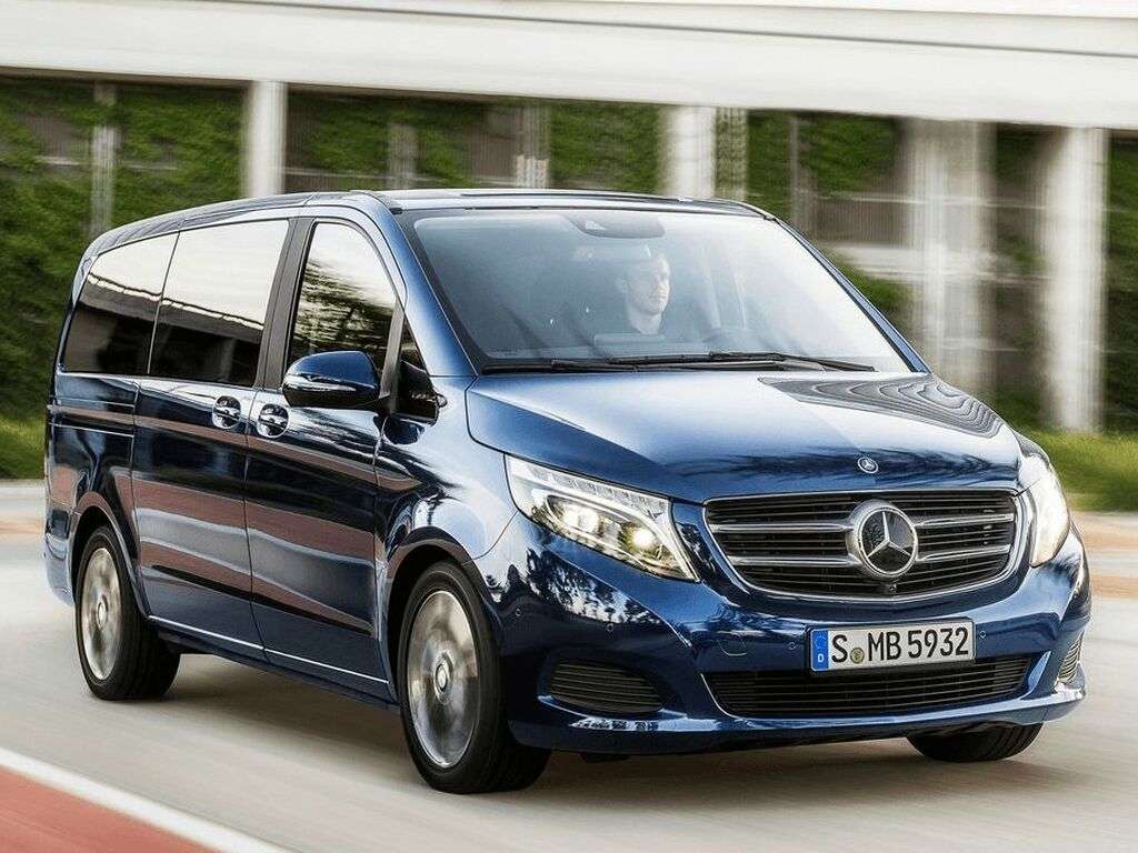 Bilmåtter til Mercedes V-Klasse 447 2014 - 2019